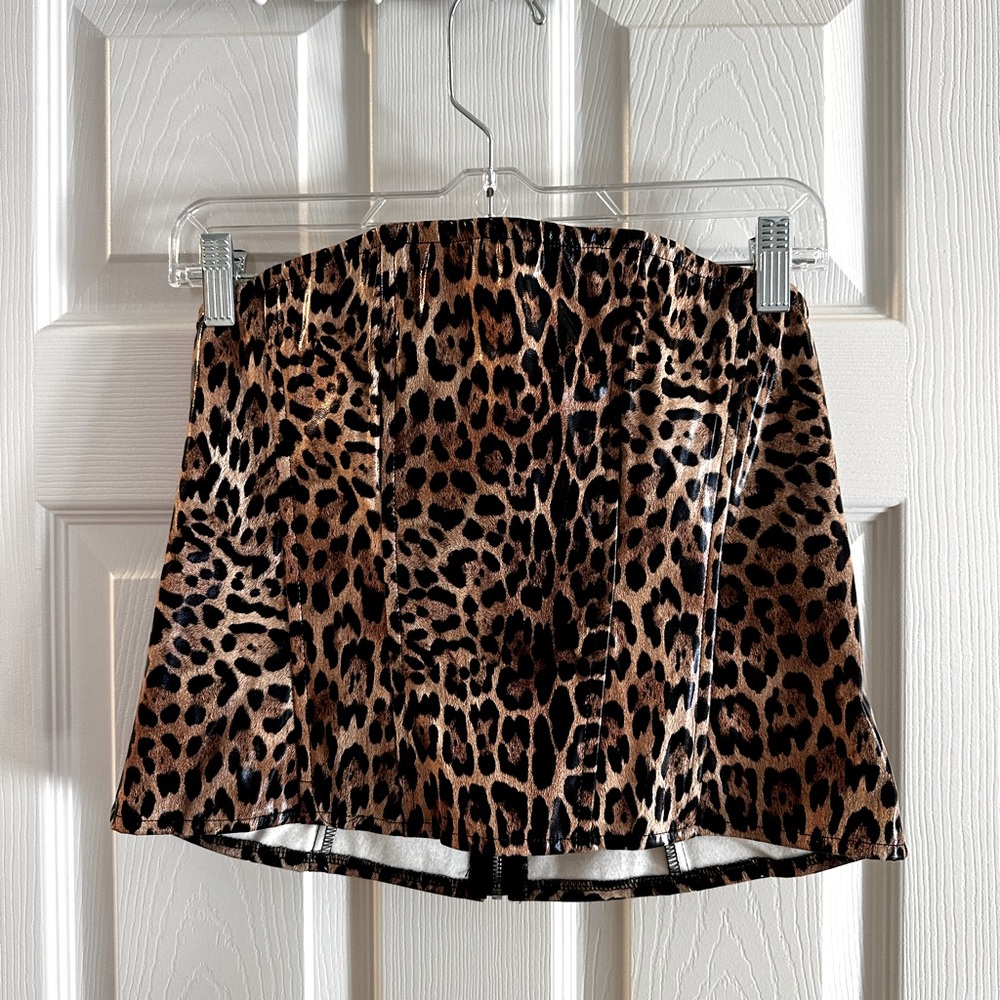 Leopard Print corset